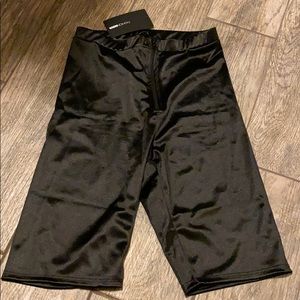 Fashion Nova Black Biker Shorts
